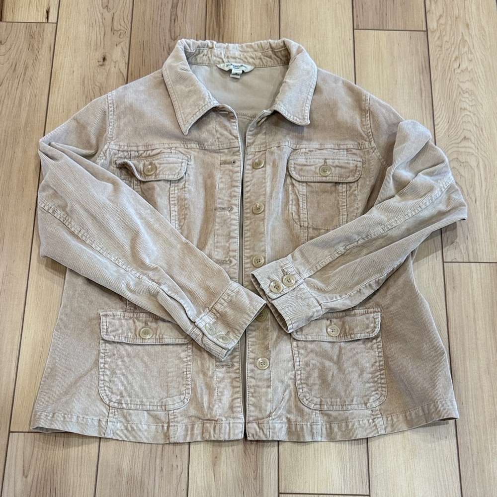 St. John's Bay Light Brown Corduroy Jacket